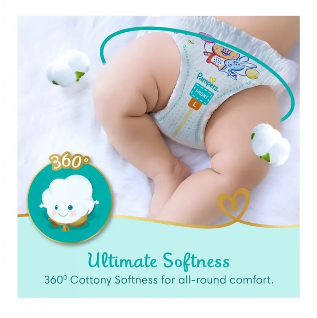 Pampers Premium Care Pants, New Born, Extra Small size baby