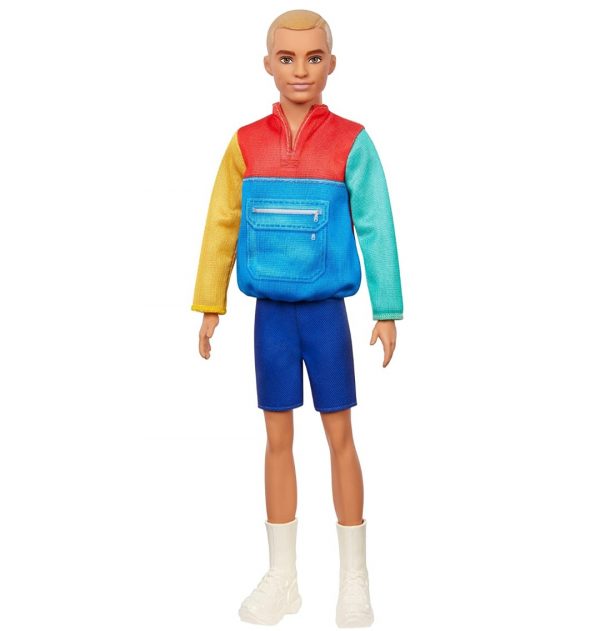 Barbie Fashionistas Ken Doll Multicolor- Height 30 cm – JUNIOR