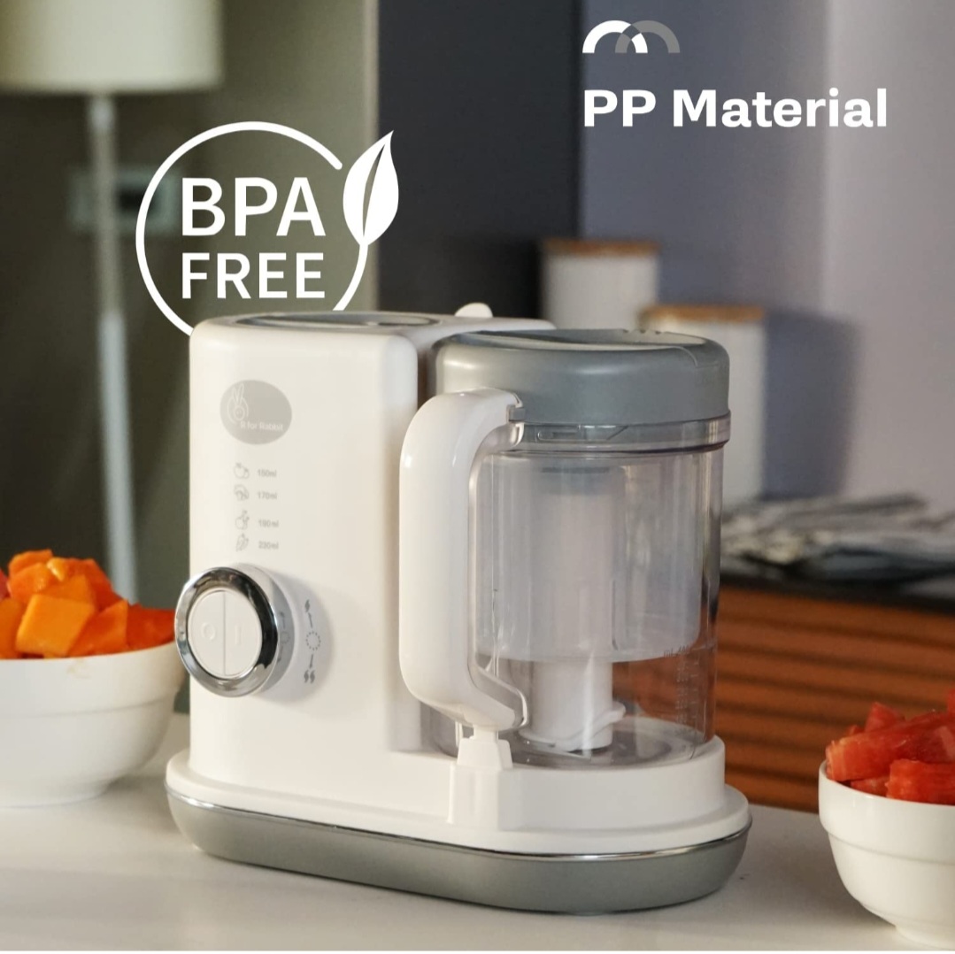 R for Rabbit i Bot Food Processor for Baby 2-in-1 Functionality