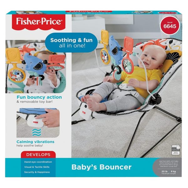 Fisher-Price Fisher Price Signature Style Baby's Bouncer – JUNIOR