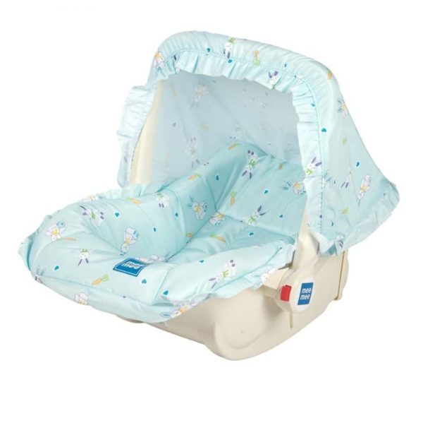 Mee Mee in Baby Cozy Carry Cot Cum Rocker (Light Blue