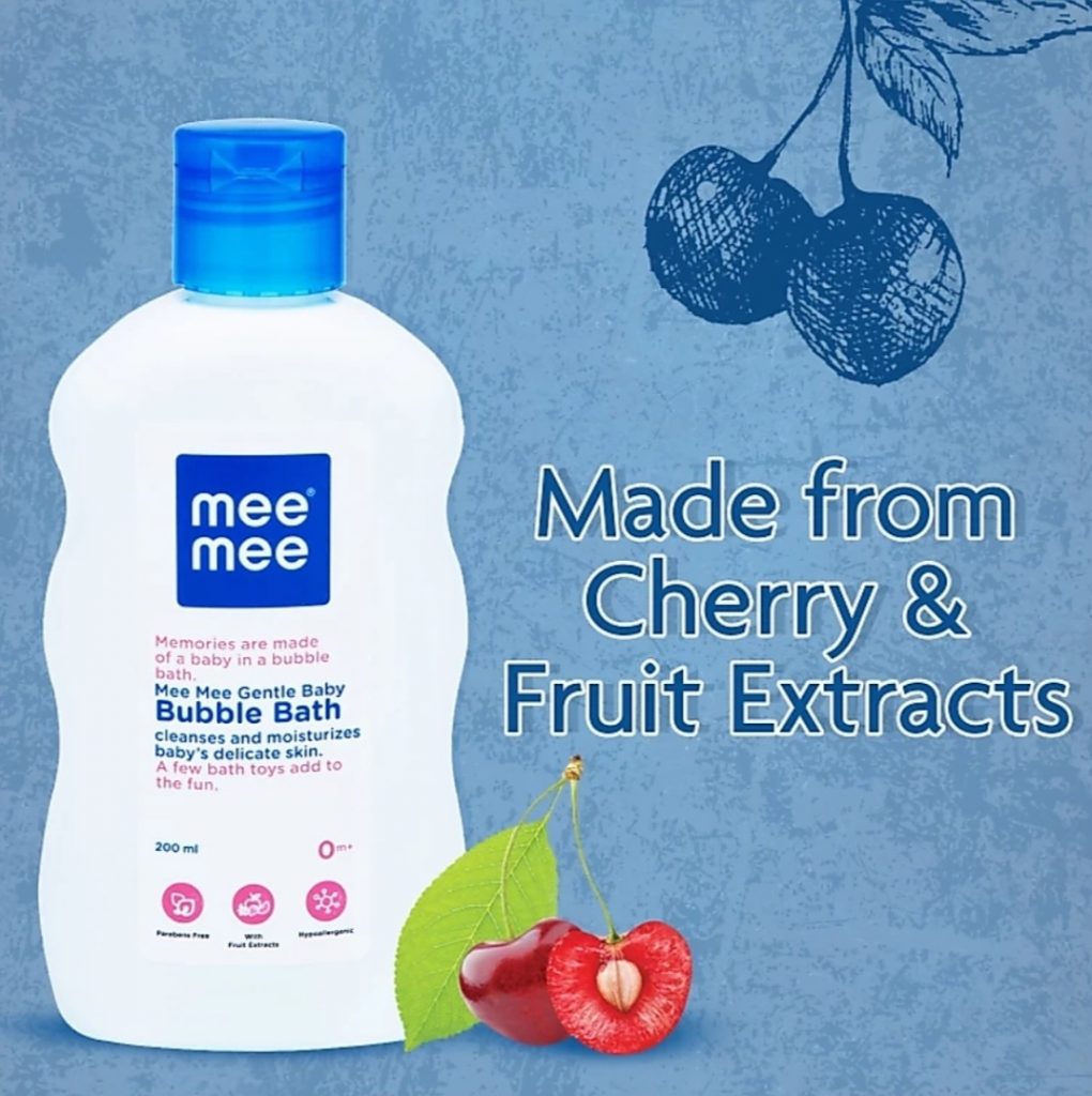 Mee Mee Gentle Baby Bubble Bath 500 ml JUNIOR SHOP.in