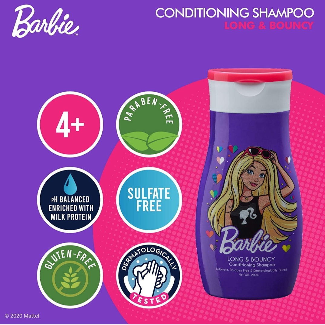 Barbie hot sale shampoo set