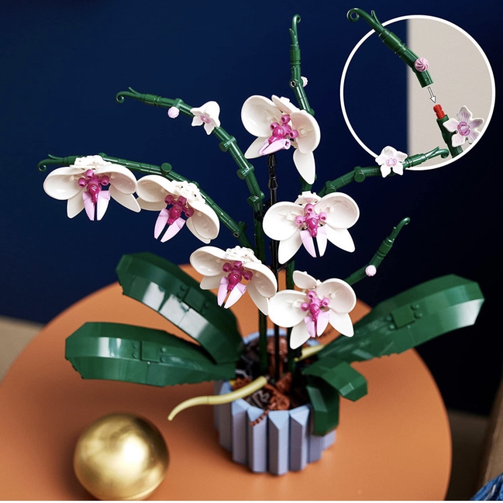 NEW LEGO small Orchid flower Decor from 10311 Demogorgon head