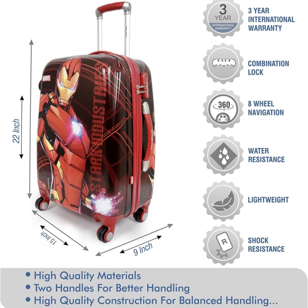 Iron Man 3D LED Backpack